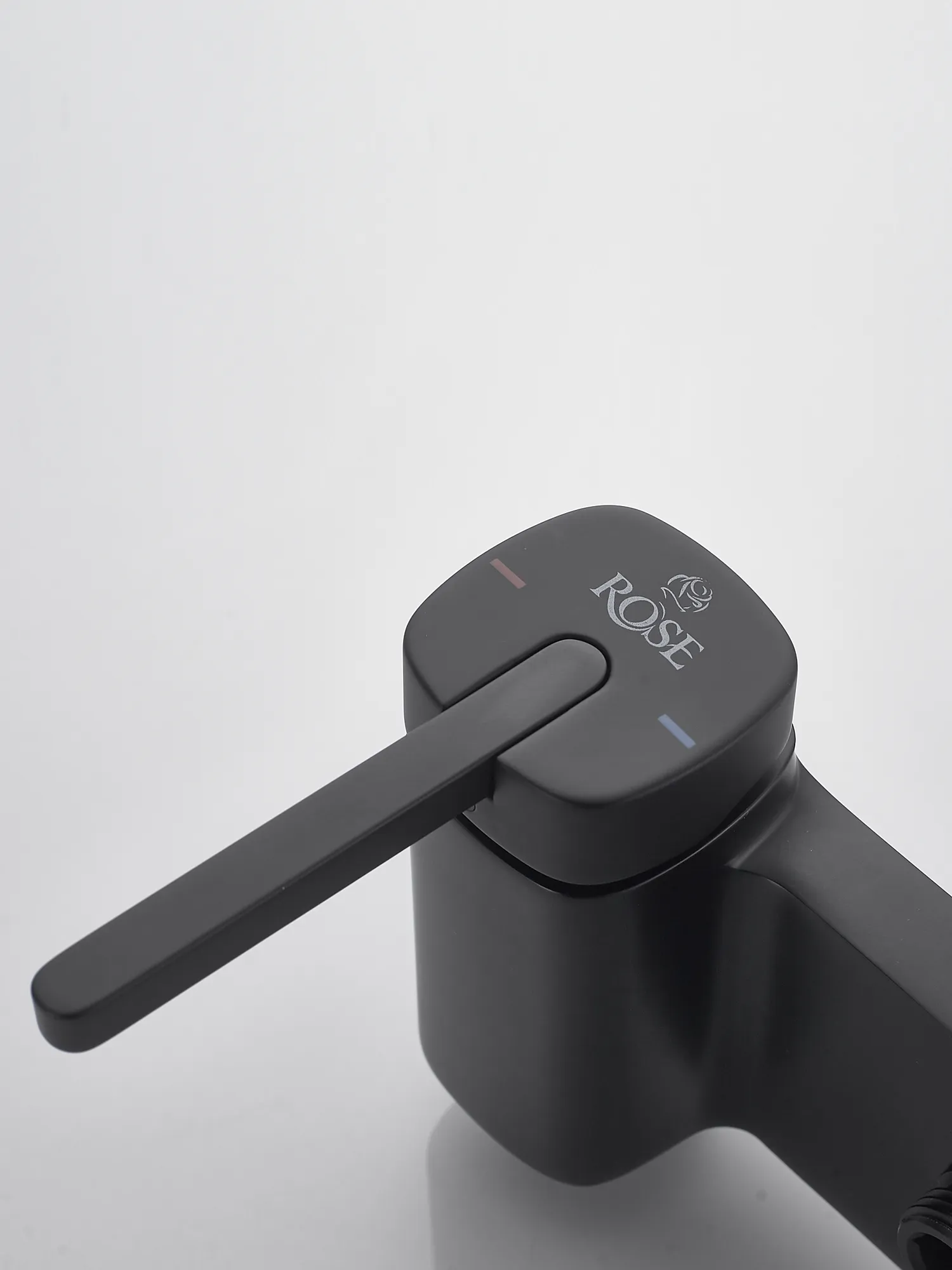 Гигиенический душ со смесителем Rose R315H, черный