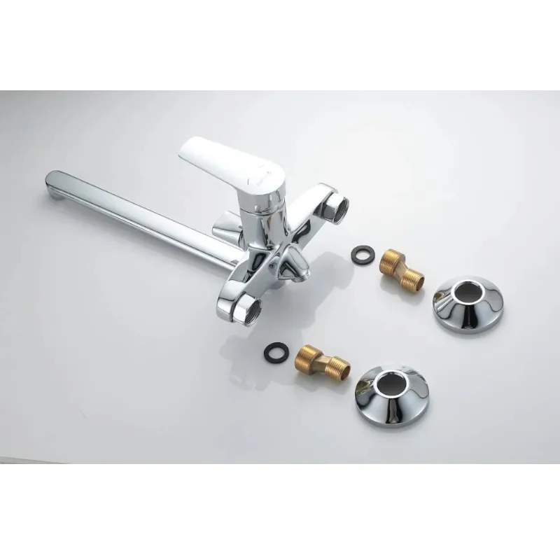 Смеситель для ванны Knotlor KN-13, хром