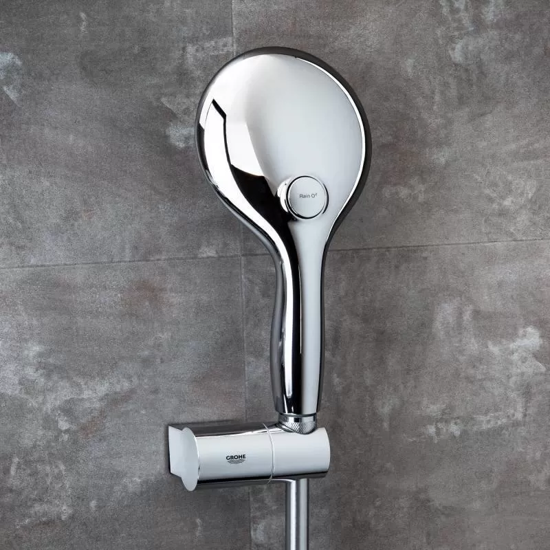 26250000 Rainshower SmartControl 360 DUO Душевая система с термостатическим смесителем для настенного монтажа, 3 режима верхнего душа, хром