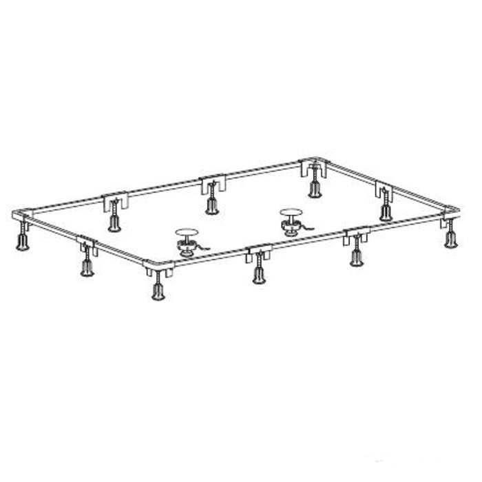 2.9844.2.000.000.1 LAUFEN  Каркас для душ.под marbond от 1200мм