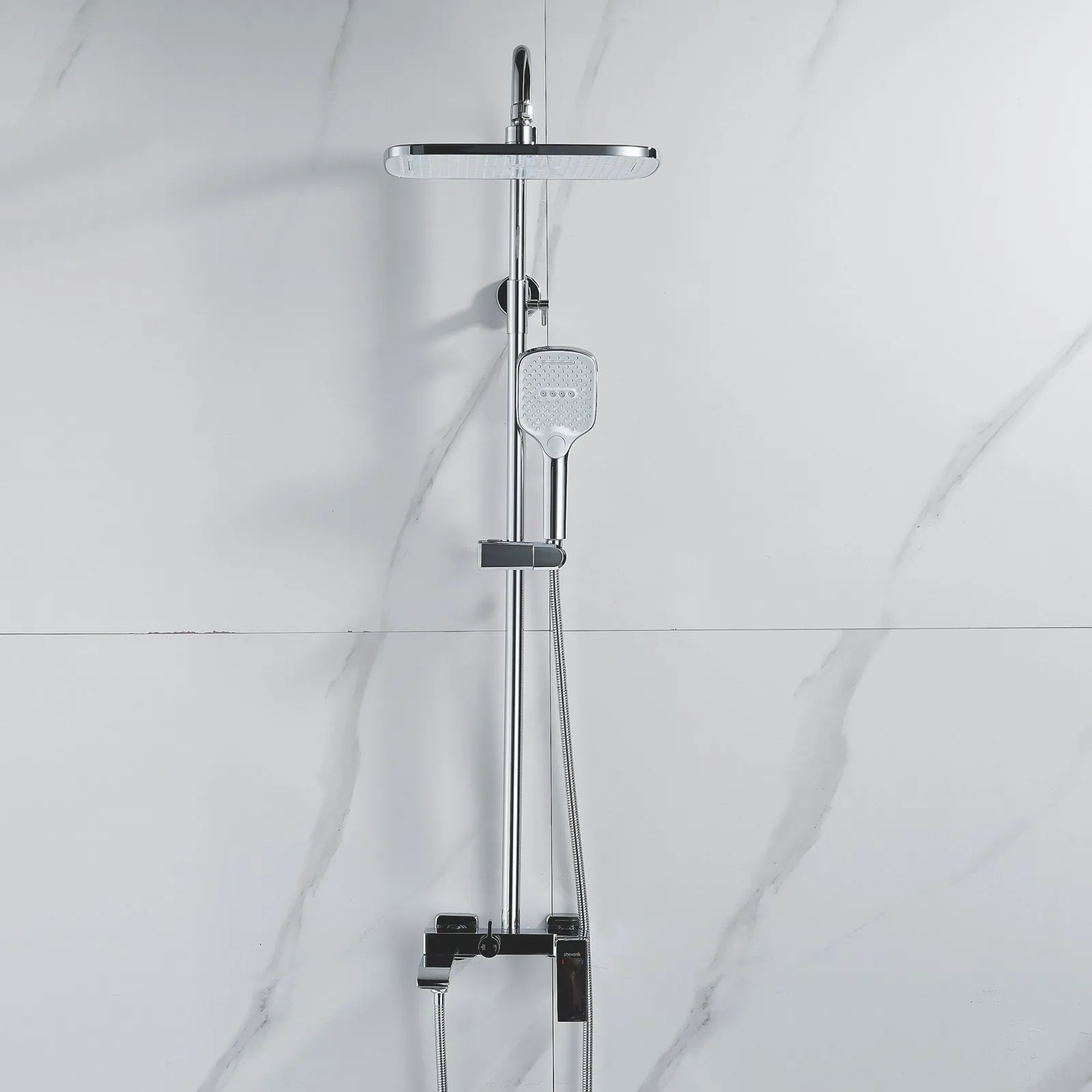 Душевая система Shevanik S4036, хром