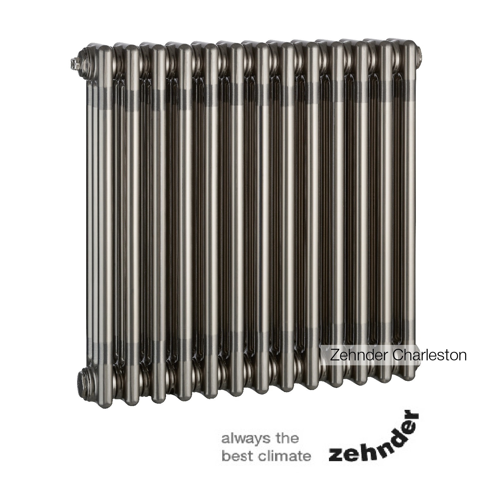 Трубчатый радиатор Zehnder Charleston Completto 3057/26 секций V001 Technoline нижнее подключение