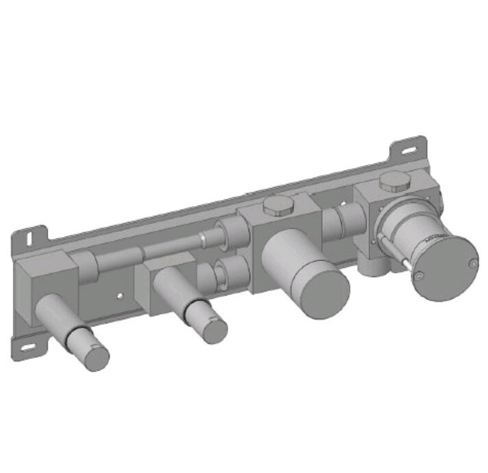 Внутренняя часть Fantini AC/Eclipse, назначение-смеситель для ванны и душа, не окрашен (40 00 D721A)