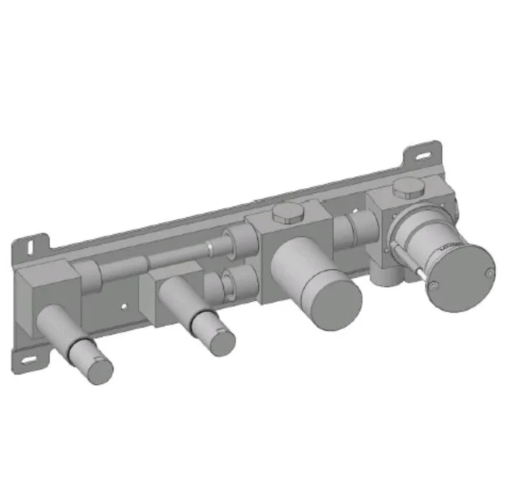 Внутренняя часть Fantini AC/Eclipse, назначение-смеситель для ванны и душа, не окрашен (40 00 D721A)