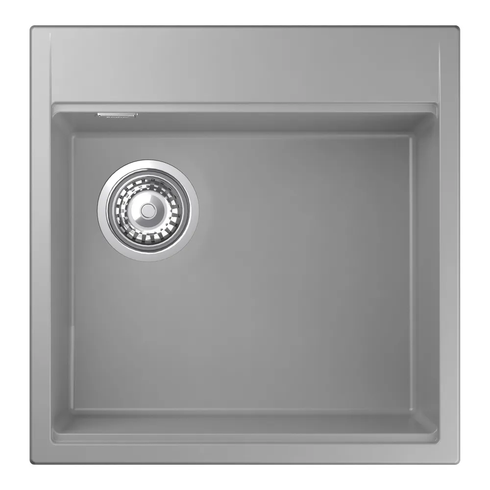 Кухонная мойка Rivelato TESORO TR-505-L, серый металлик