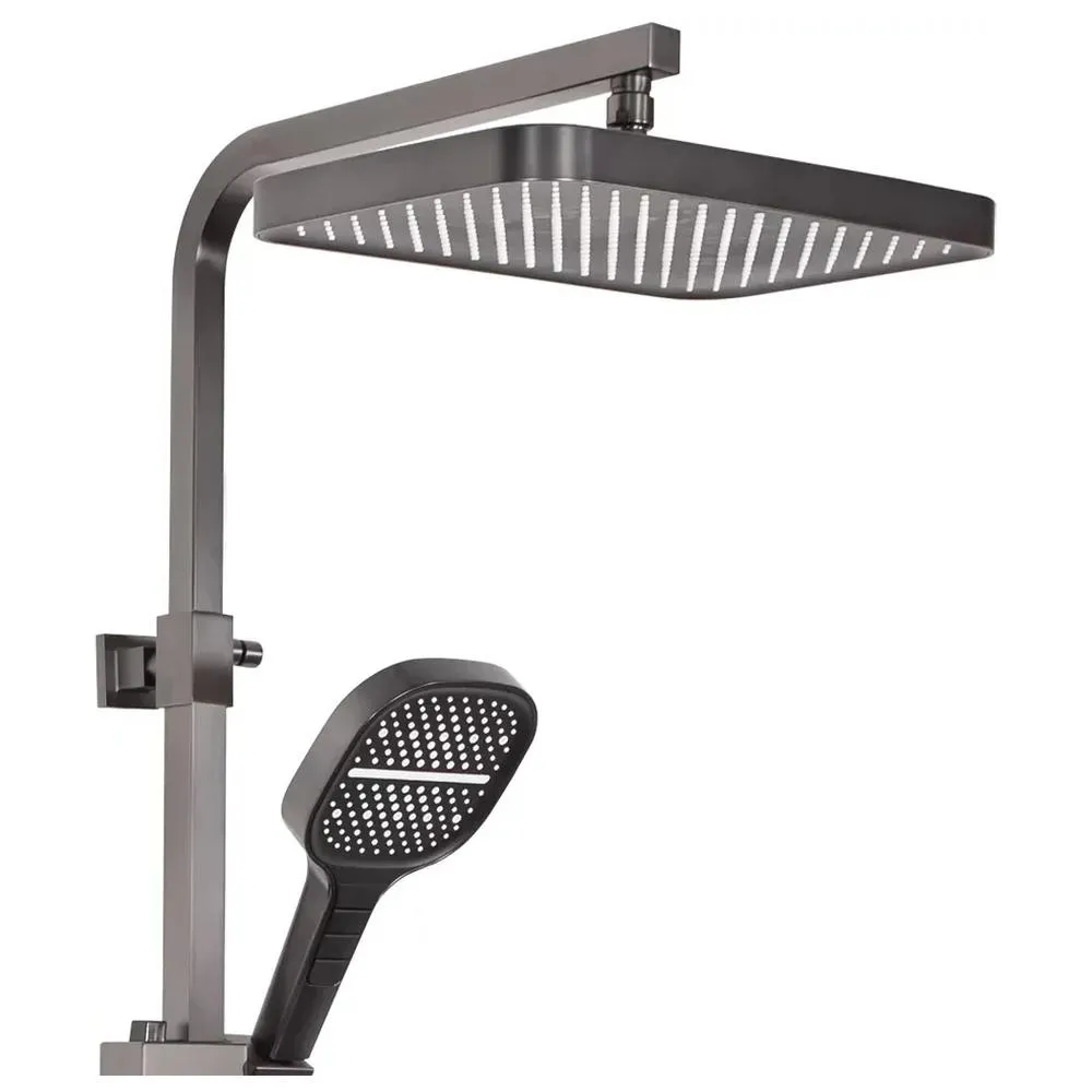 Душевая система Hansberge H5070BG, графит