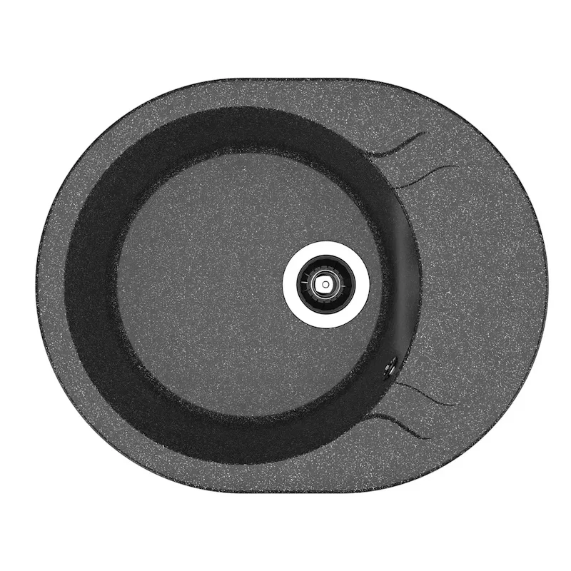 Кухонная мойка Dr. Gans БЕРТА 25.040.B0580.407, черный