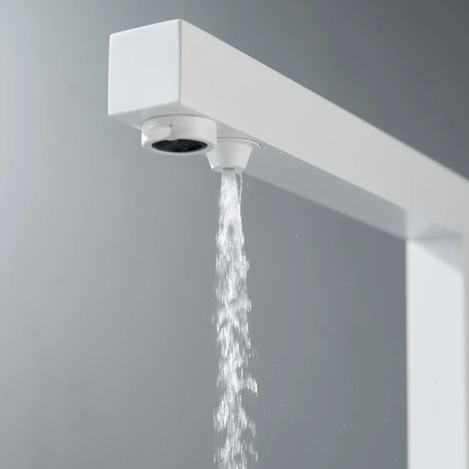 Смеситель для кухни с подключением фильтра Shevanik S148C, белый