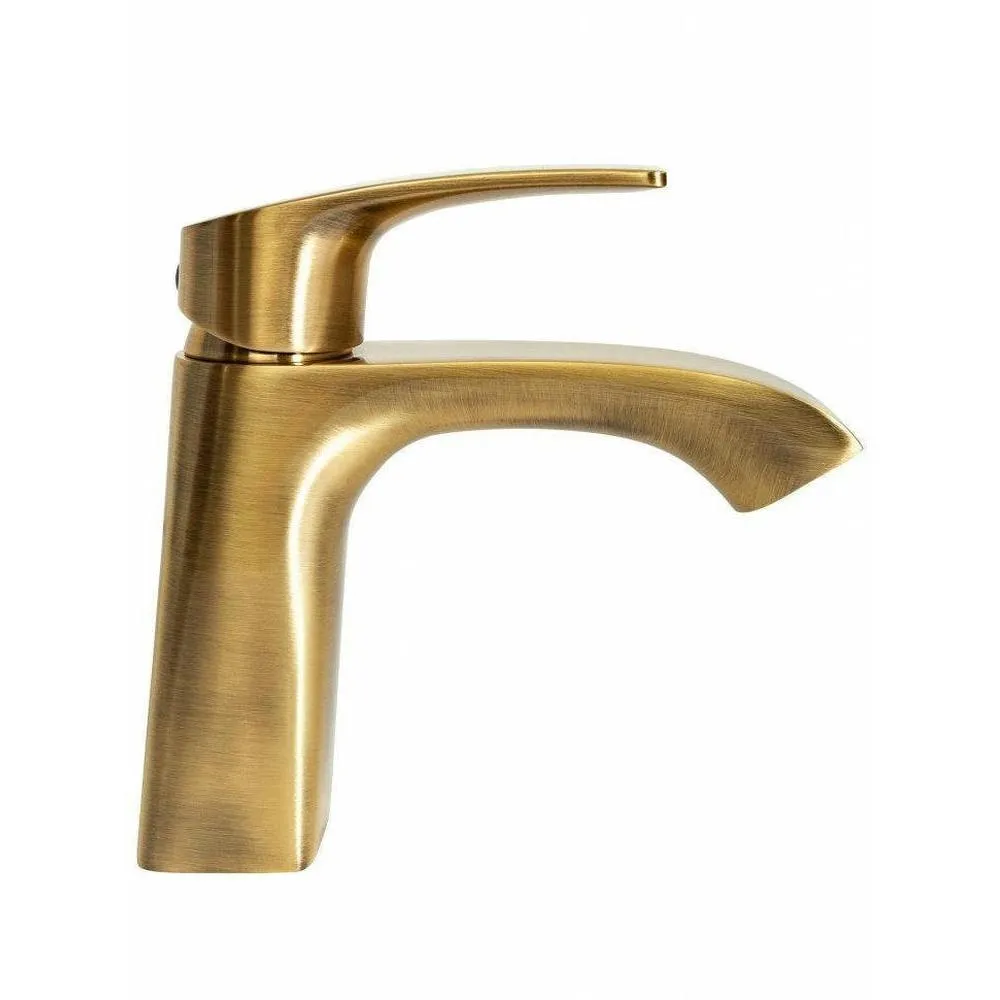 Смеситель для раковины Hansberge H1085BR, бронза