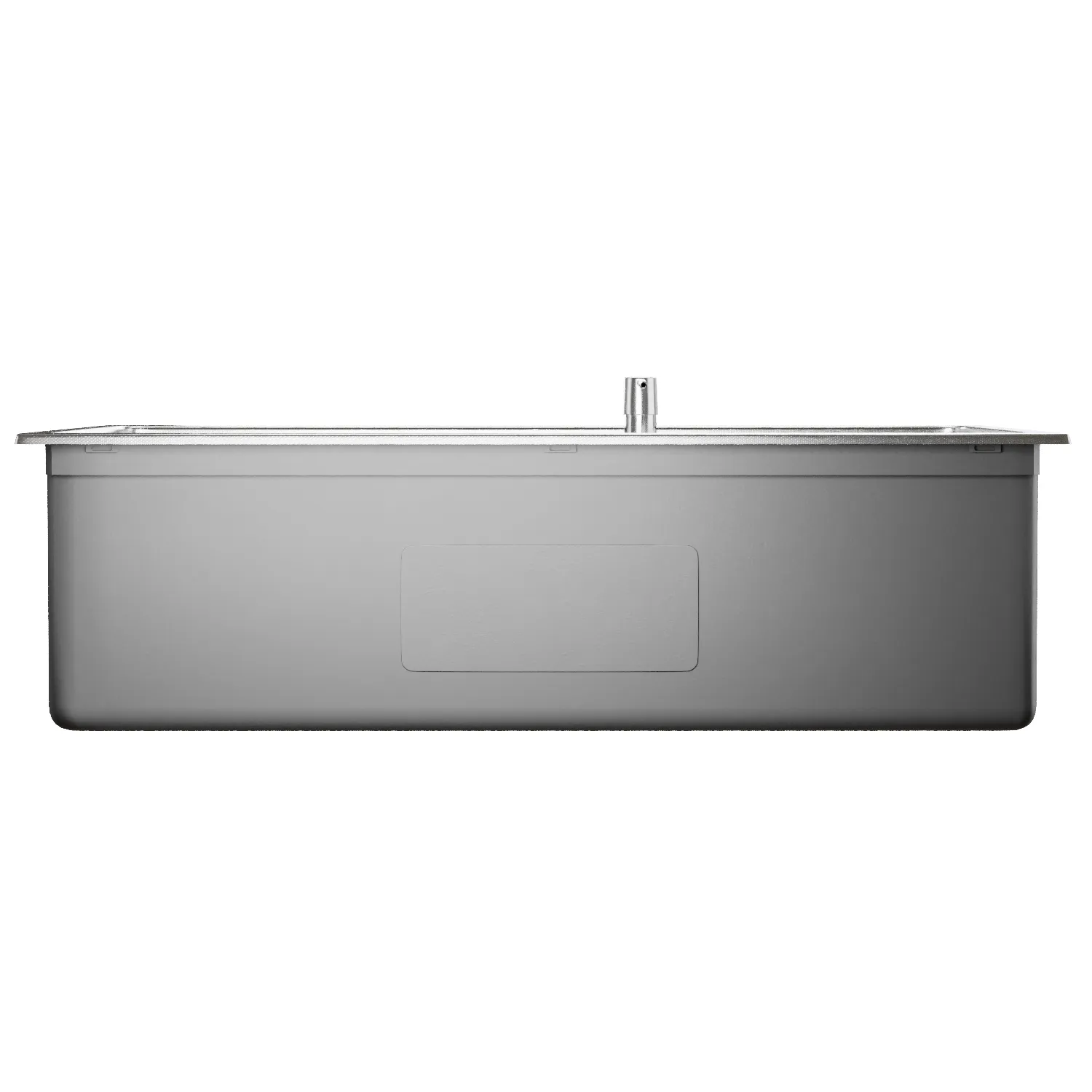 Мойка настол.монтаж MIXLINE ПРО 75х48 (1,0) вып 3 1/2" с ФАСКОЙ 21,5см с сиф.(сатин дек)+доз+кол+корз (558470)