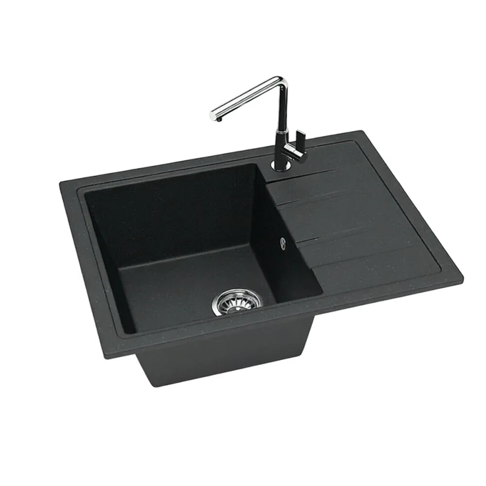 Кухонная мойка Maretti Kitchen FL575-BL, черный