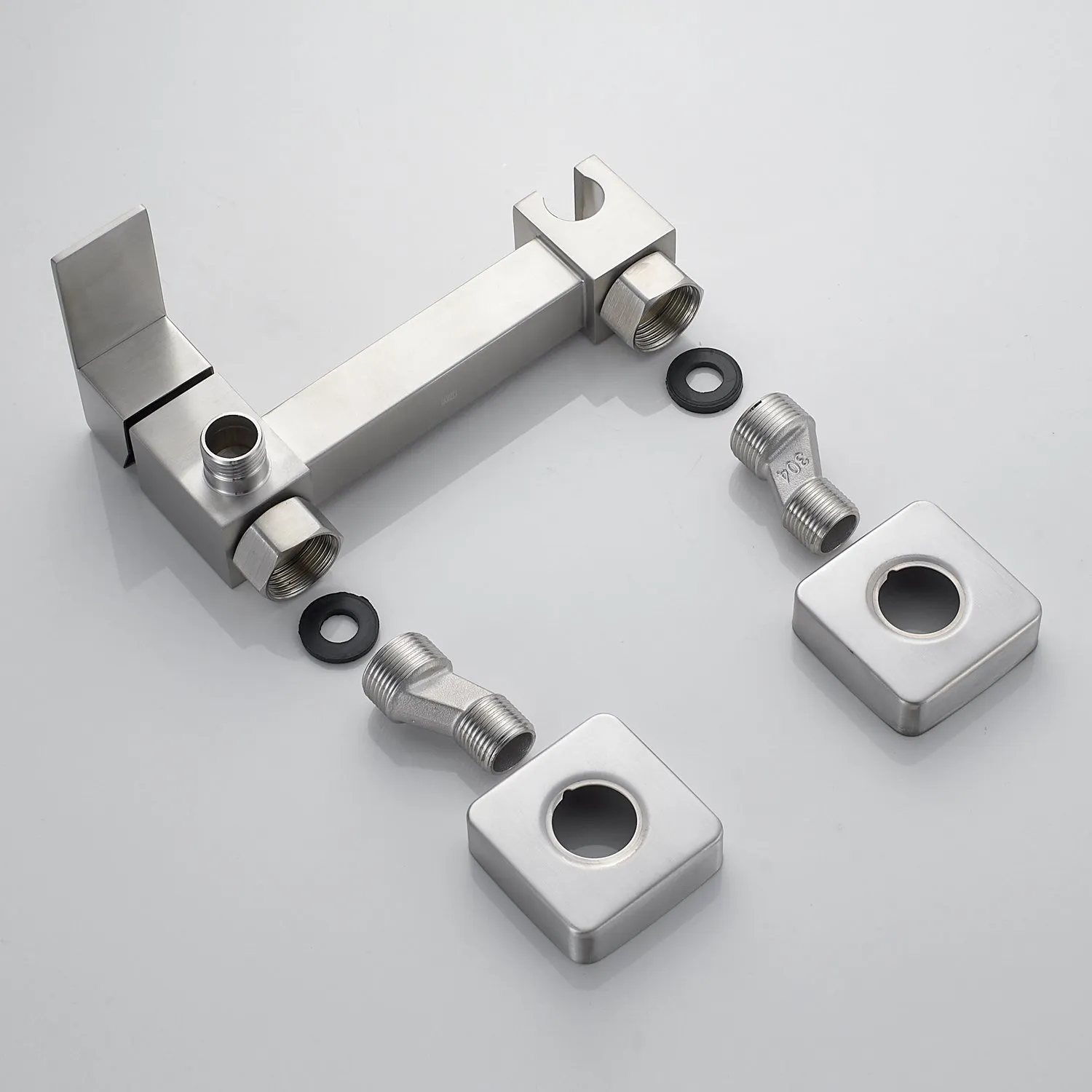 Гигиенический душ со смесителем Raffine F237L, сатин