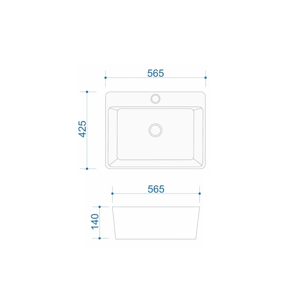 Раковина чаша Maretti SF13NS18-844, белая