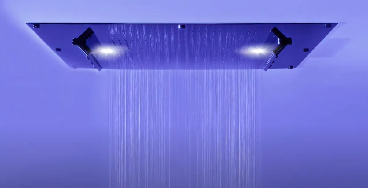 Многофункциональная душевая сиситема Carimali Mydream 700х500, чёрный матовый (23070XN/S-NEOP)