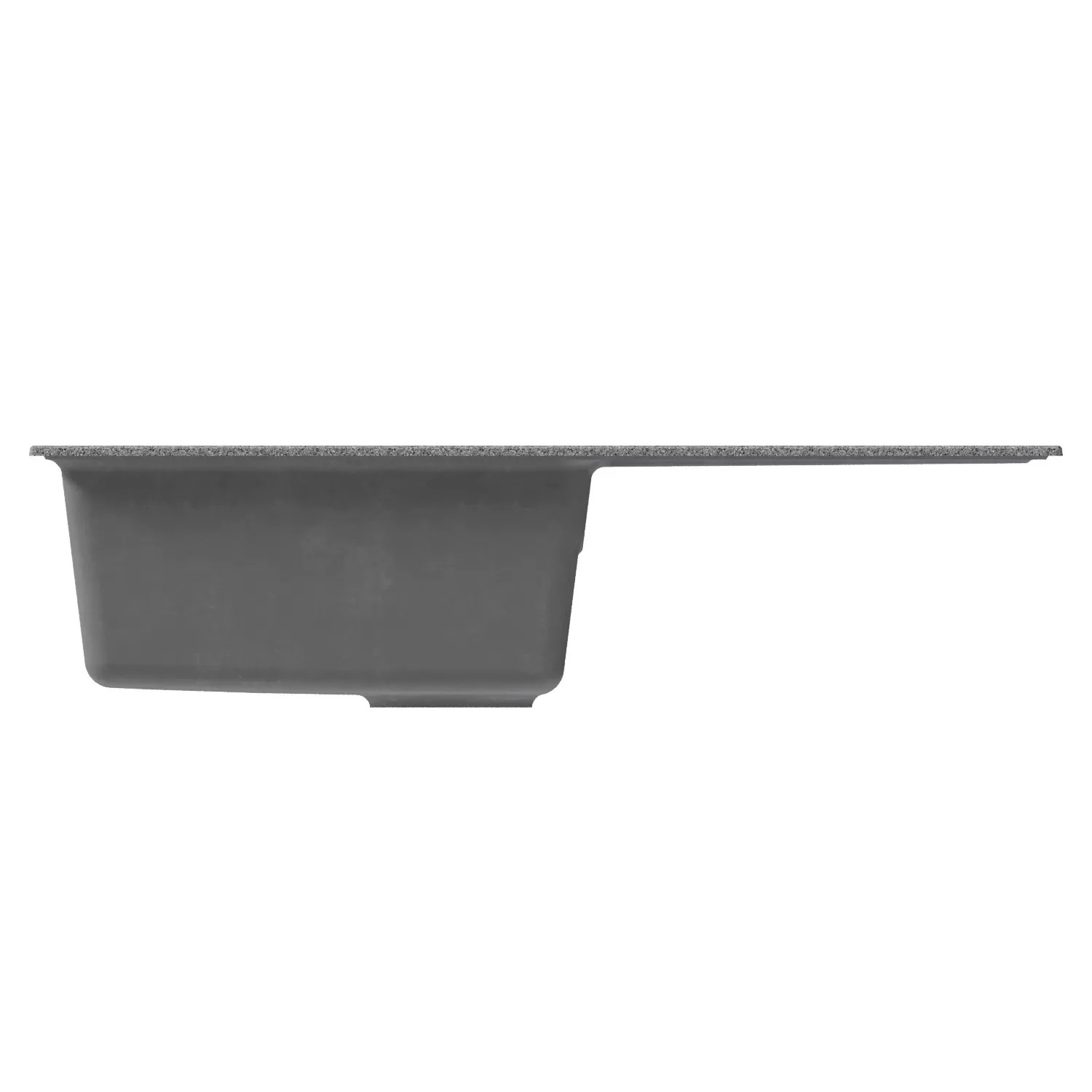 Мойка MIXLINE ML-GM20 с крылом  темно-серая (309) 830*480*190мм NEW (552001)