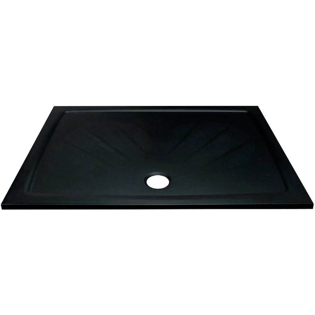 Поддон GIGANT PRO 120x80 ЧЕРНЫЙ матовый