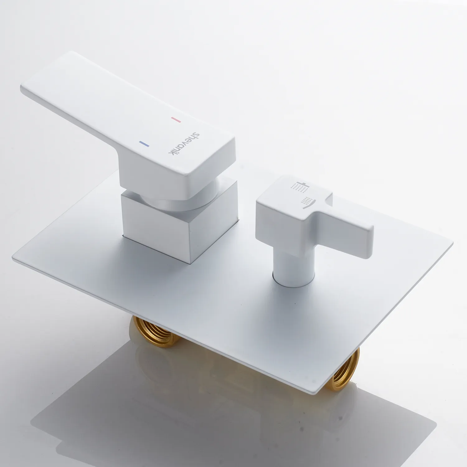 Душевая система встраиваемая Shevanik S4035C, белый