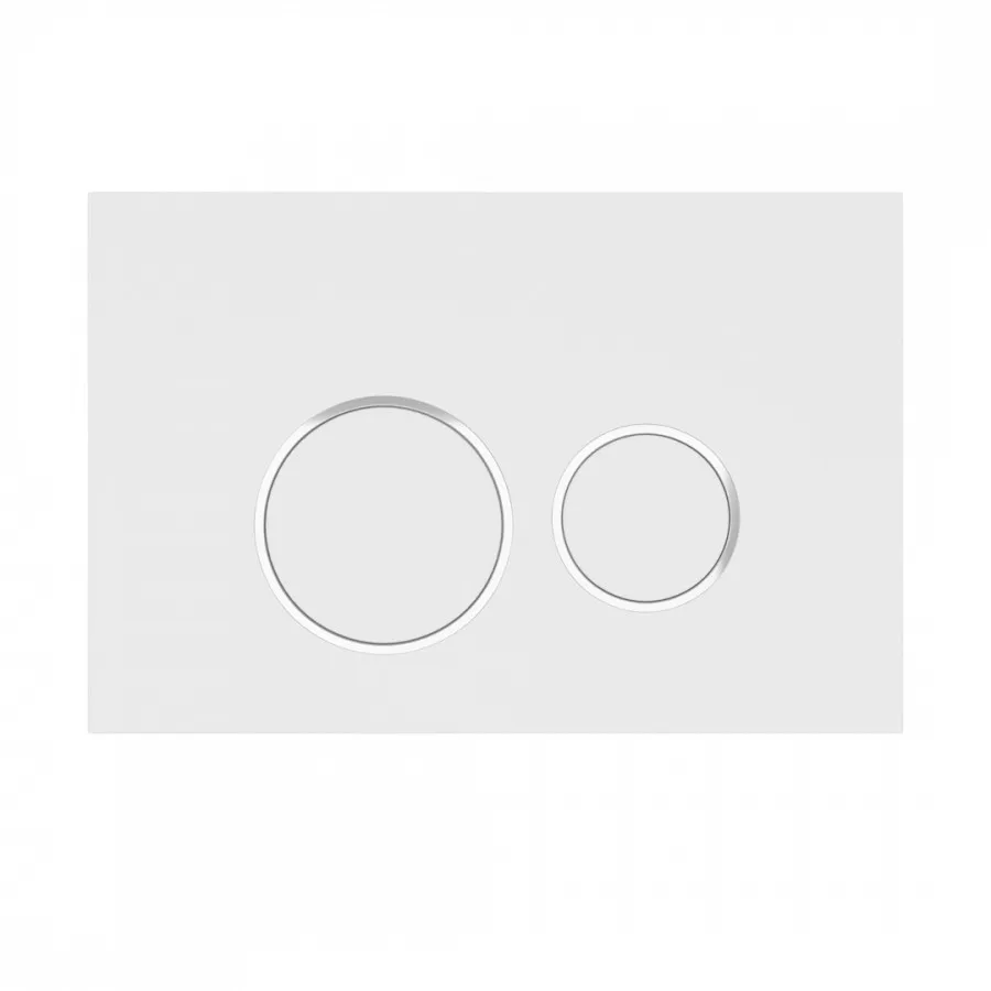 Клавиша смыва Maretti Elena AC12EA-746, белый/хром