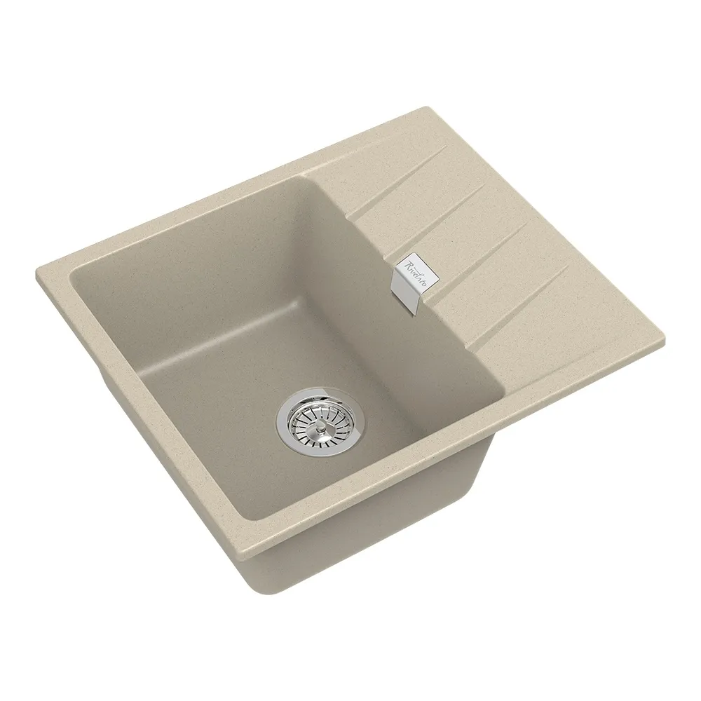 Кухонная мойка Rivelato RAUM RM-58, темно-бежевый