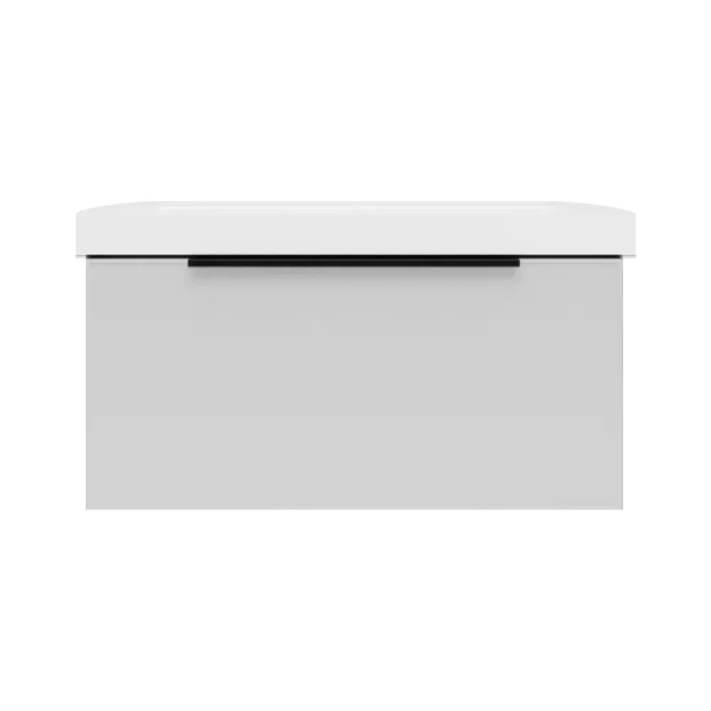 Тумба под раковину подвесная La Fenice SIMPLA FNC-01-SIM-B-80, белая