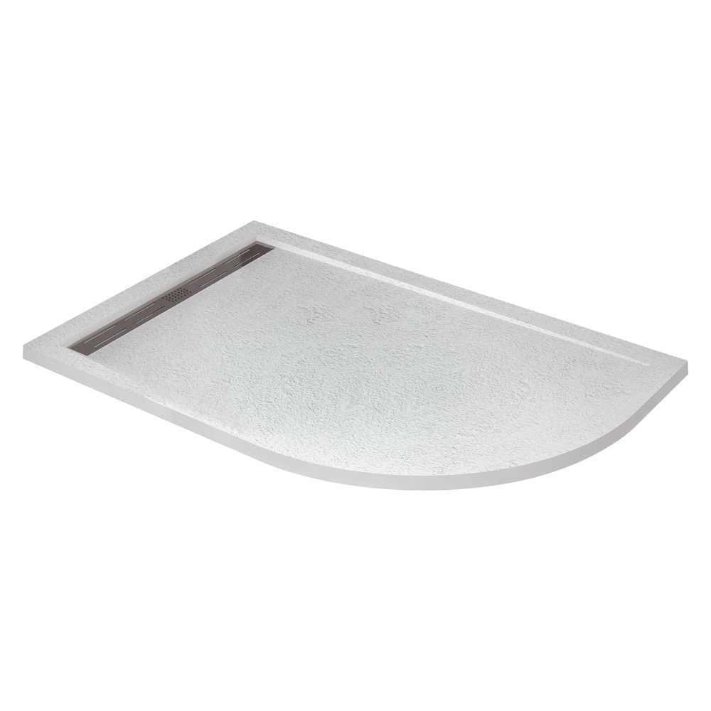 Поддон из искусственного мрамора Cezares 1200х900 мм, белый (TRAY-AS-RH-120/90-550-30-W-L)