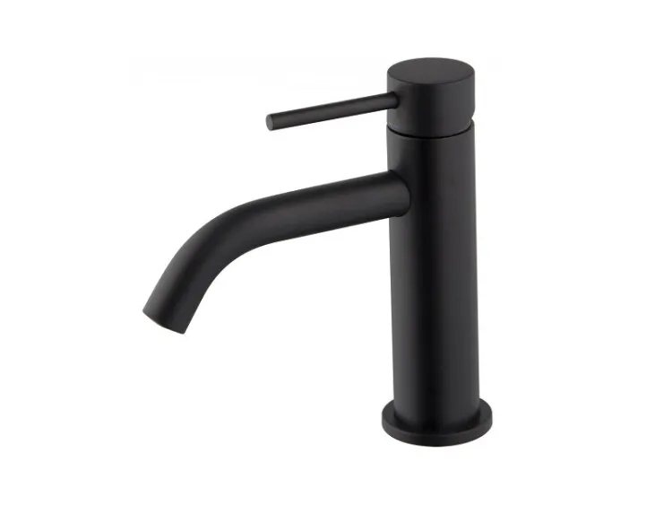 Смеситель для раковины Fima Carlo Frattini Spillo Up, черный матовый (F3031XSNS)