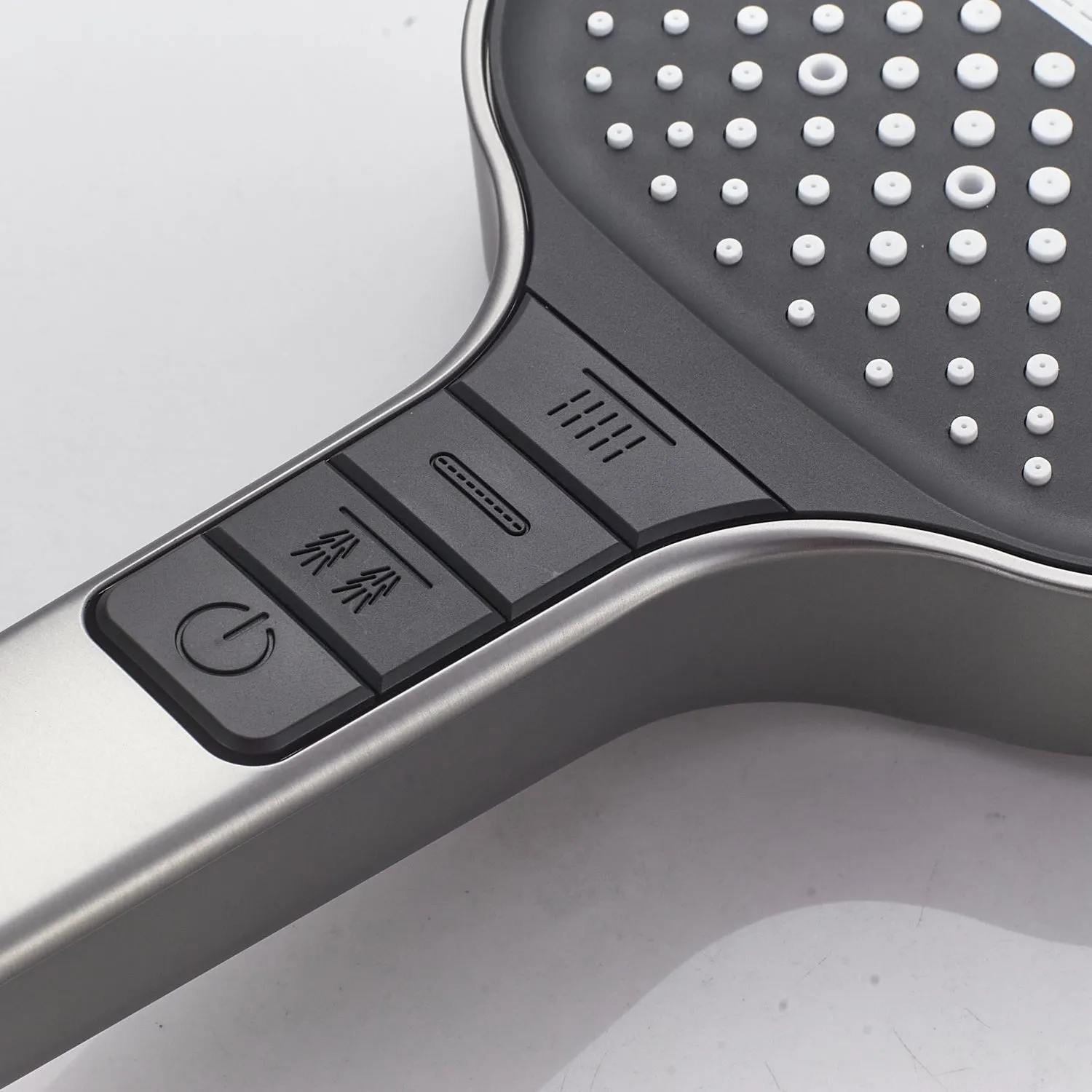 Душевая система Rose R1056T, оружейная сталь