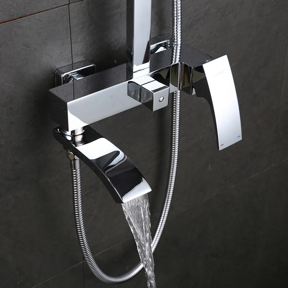 Душевая система GAPPO G2407, хром
