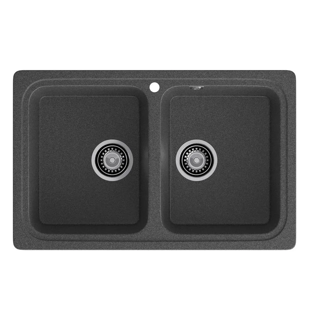 Кухонная мойка GranFest STANDART 780K, графит