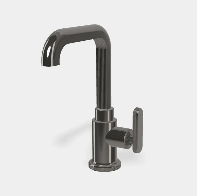 Смеситель для раковины Fima Carlo Frattini Park Lane, хром черный (Black Chrome, Polished Black chrome) (F1321LCN)