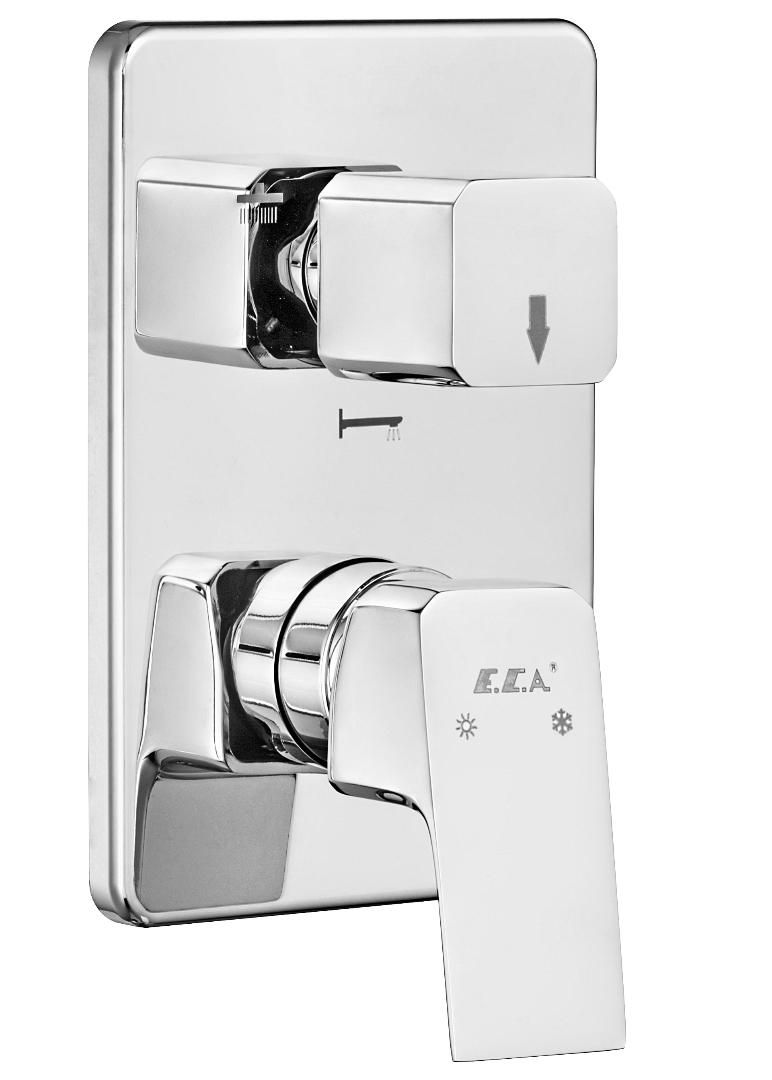 Смеситель для ванны E.C.A.Tiera 102167205EX-KDE(внешняя часть)