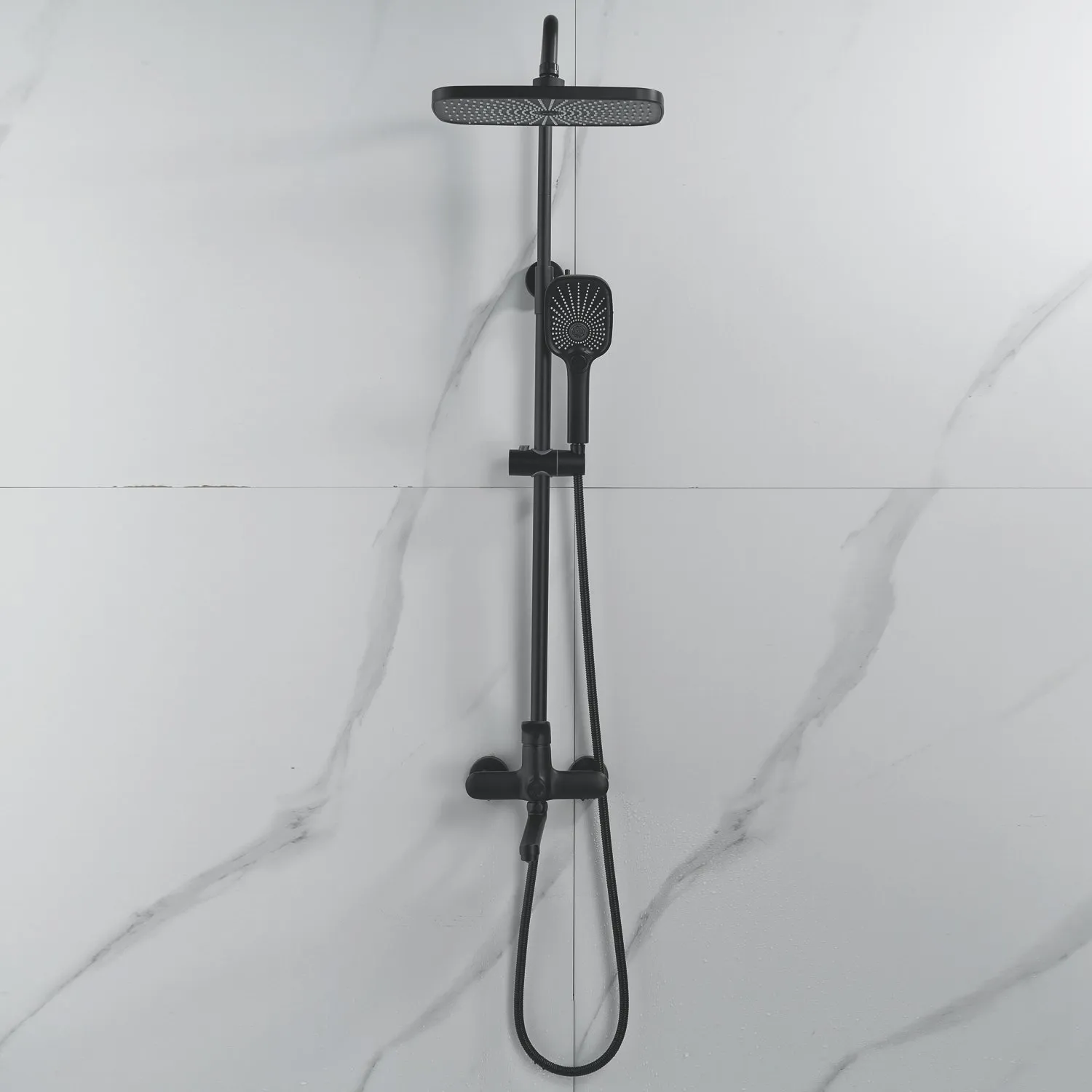 Душевая система Raffine F3685H, черный