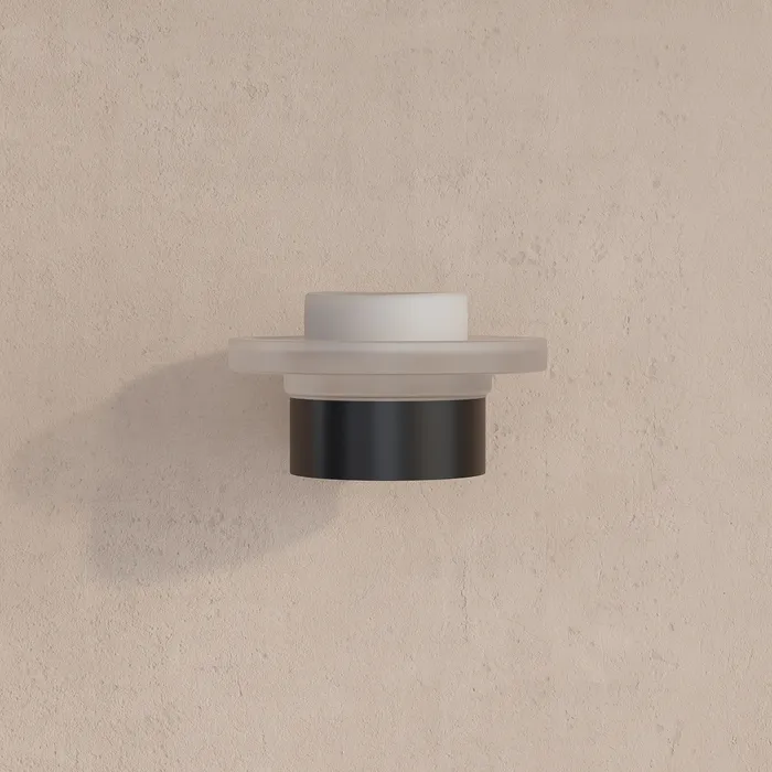 Мыльница, нержавеющая сталь, Petite, черный матовый, IDDIS, PETBLSGi42