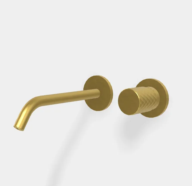 Смеситель для раковины Fima Carlo Frattini Spillo Tech, X Collection, брашированное золото (F3051TWLX8XOS)