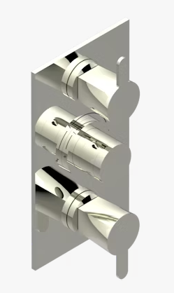 Смеситель для душа THG Metamorphose with lever, никель (G6B B01 5400BE)