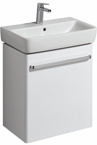 Тумба для раковины Geberit Renova Nr. 1 Comprimo New 862060000 белый глянцевый