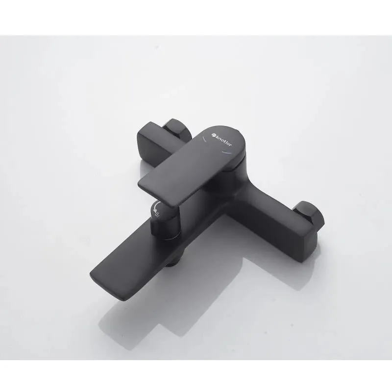 Смеситель для ванны Knotlor KN-71/BL, черный