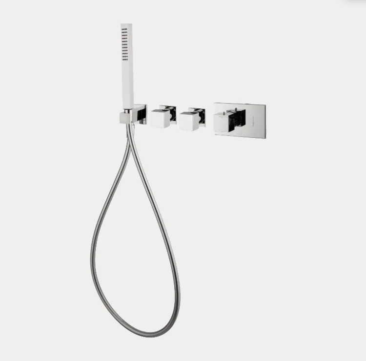 Смеситель для душа Fima Carlo Frattini Fimatherm, на 2 потребителя, хром (F3968X2CR)