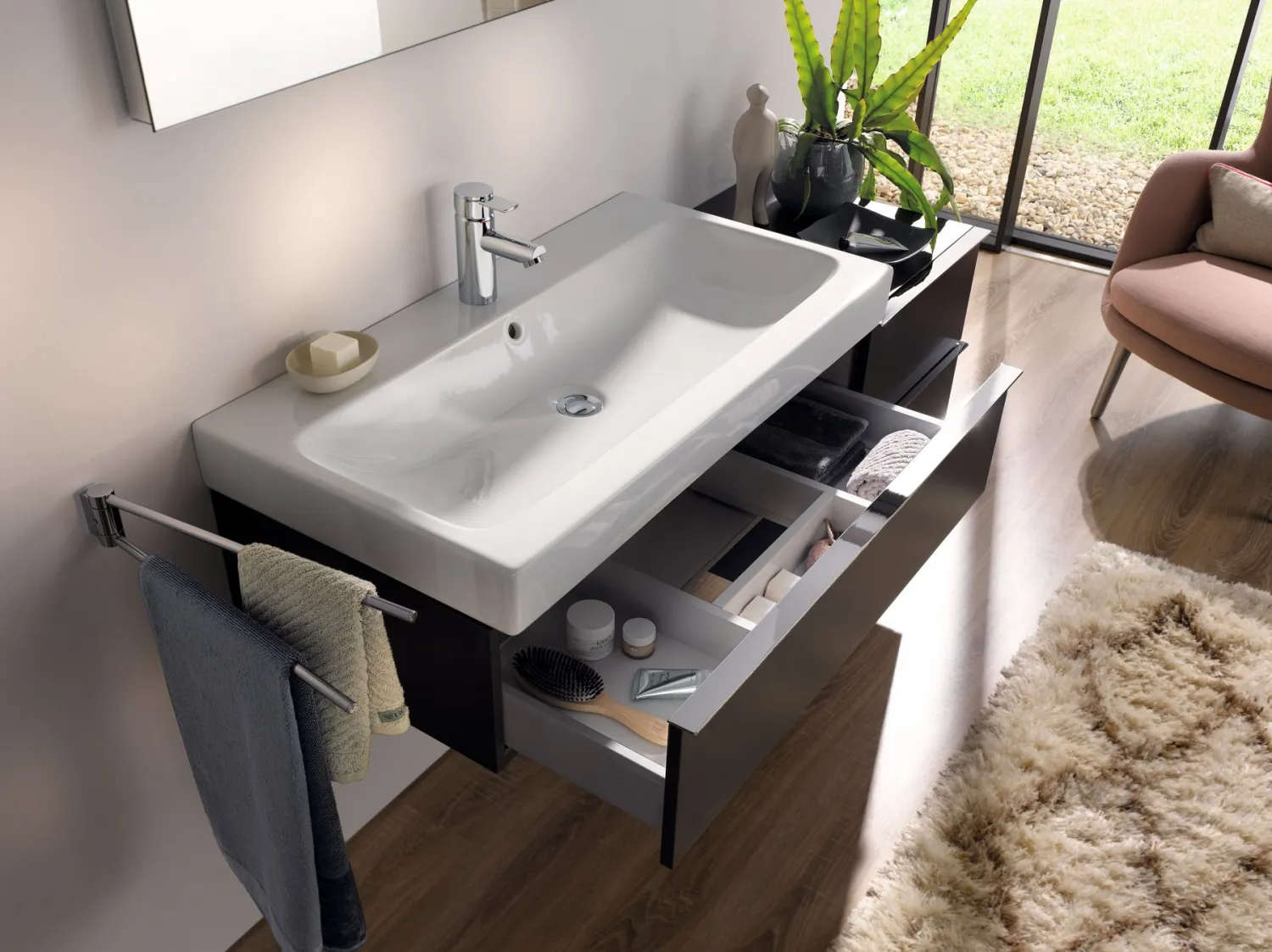 Раковина Geberit iCon 124090000 белый