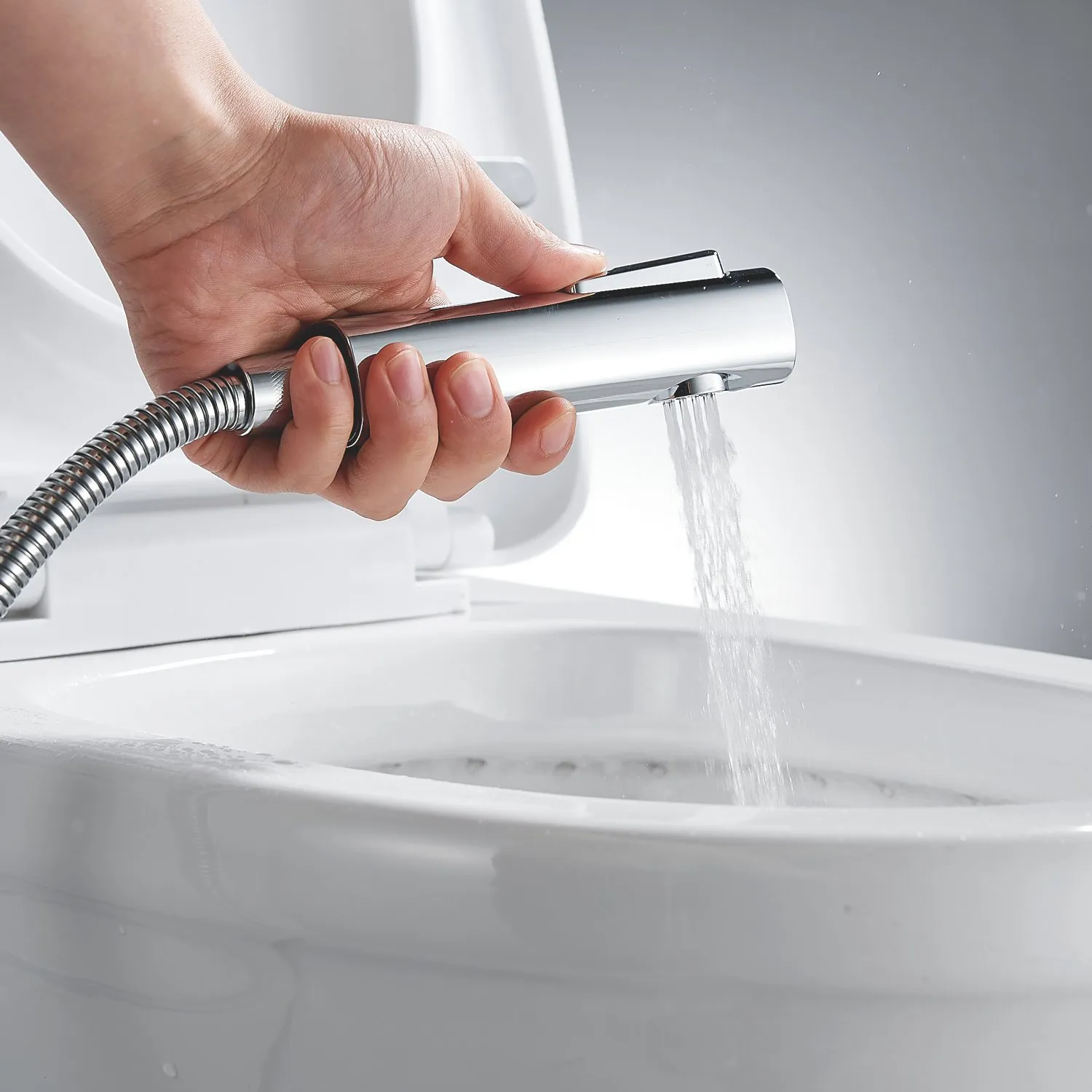 Гигиенический душ со смесителем Shevanik S6105-1, хром