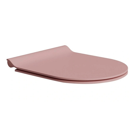 Сиденье Slim/Soft Close GSI для унитазов Norm, Kube X, Pura, Community, матовый Blush (MS86CSN24)