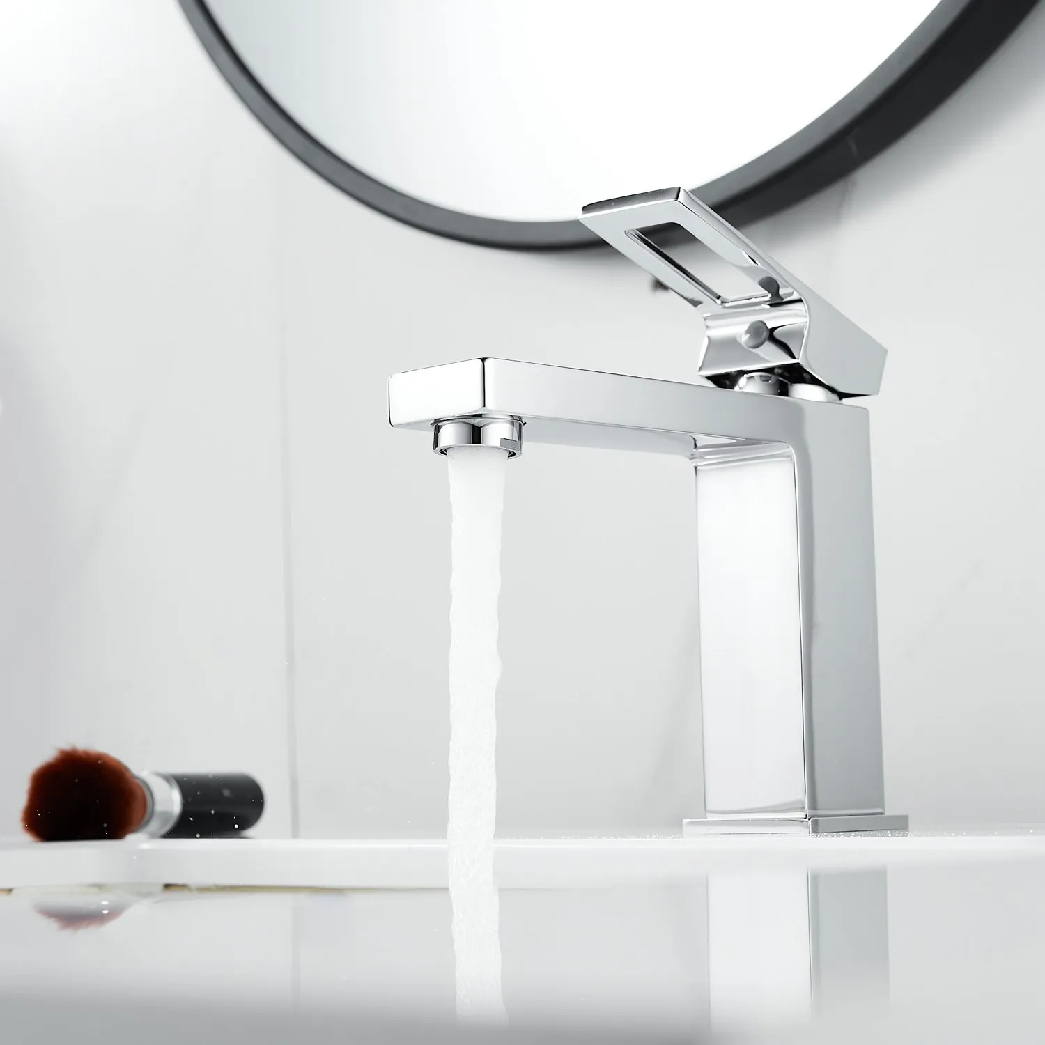 Смеситель для раковины Raffine F0196, хром