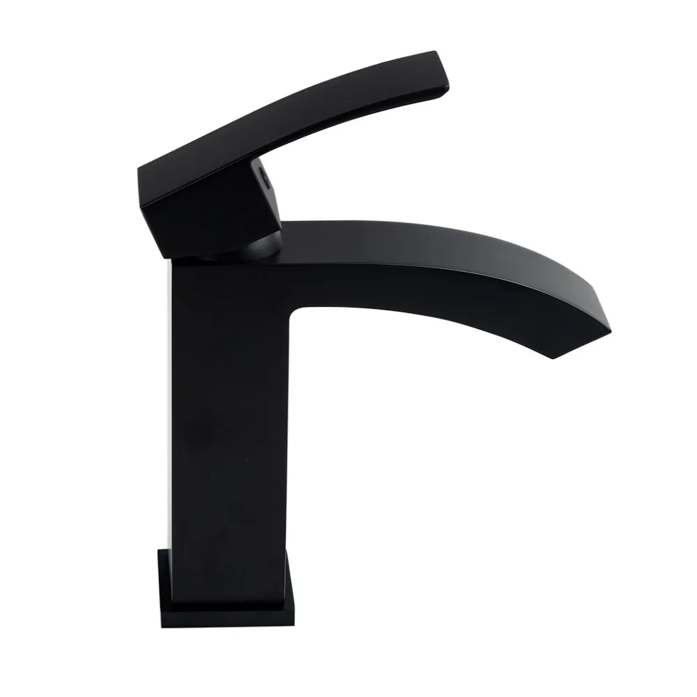 Смеситель для раковины FILARETE Waterfall FL5010BL, черный