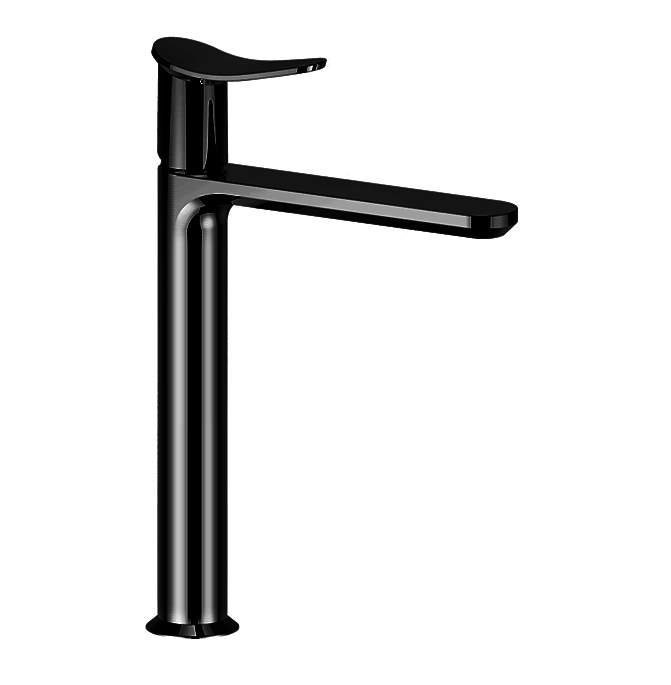 Смеситель для раковины Cisal Harlock, черный матовый (Matt Black, Nero Opaco) (HK00354440)