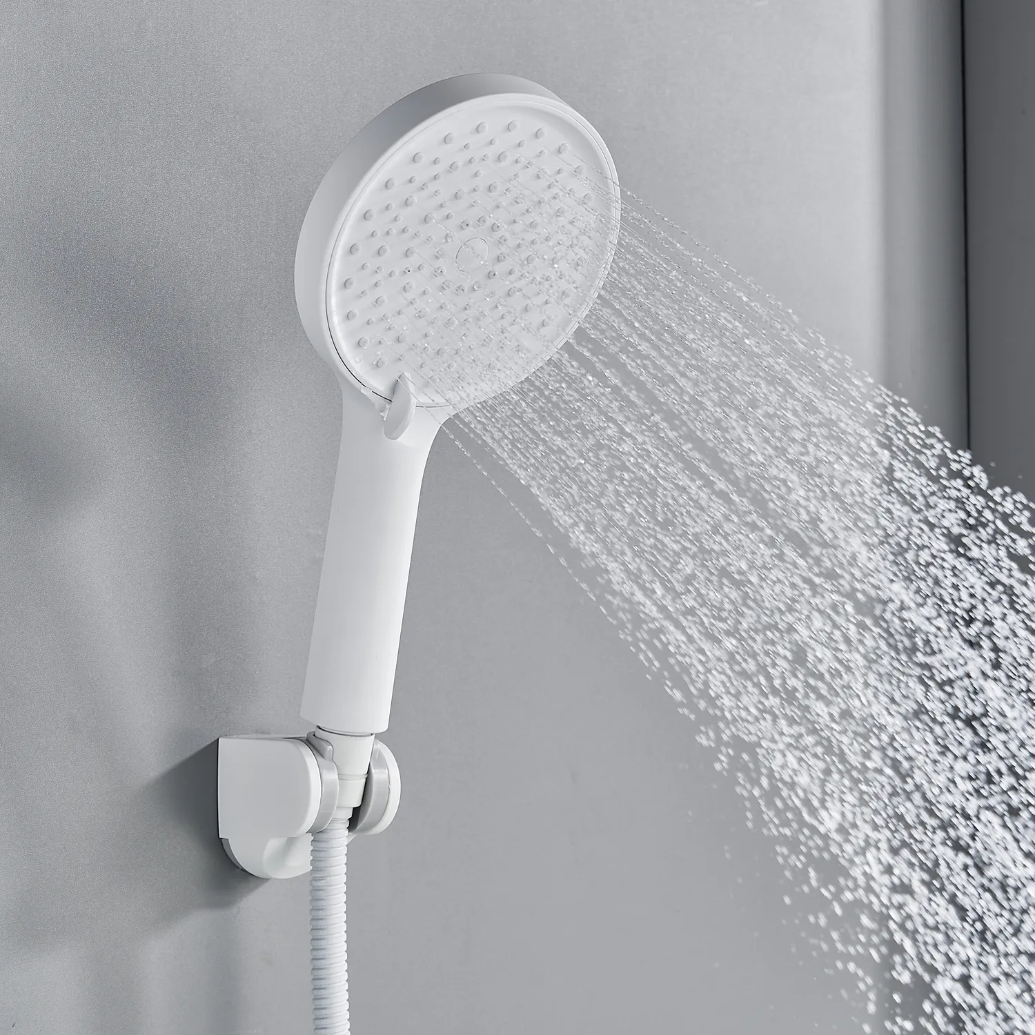 Смеситель для ванны Shevanik S4322C, белый