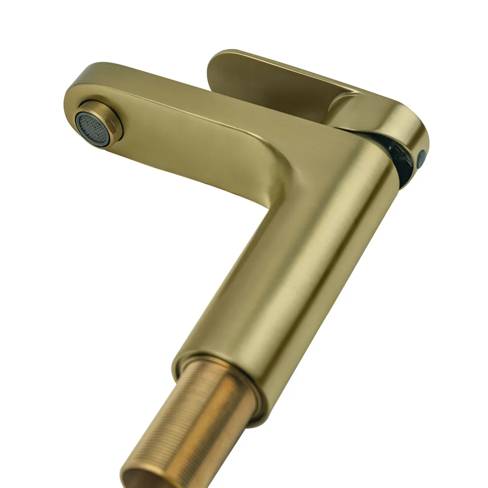 Смеситель для раковины FILARETE Retta FL5030MG, матовое золото