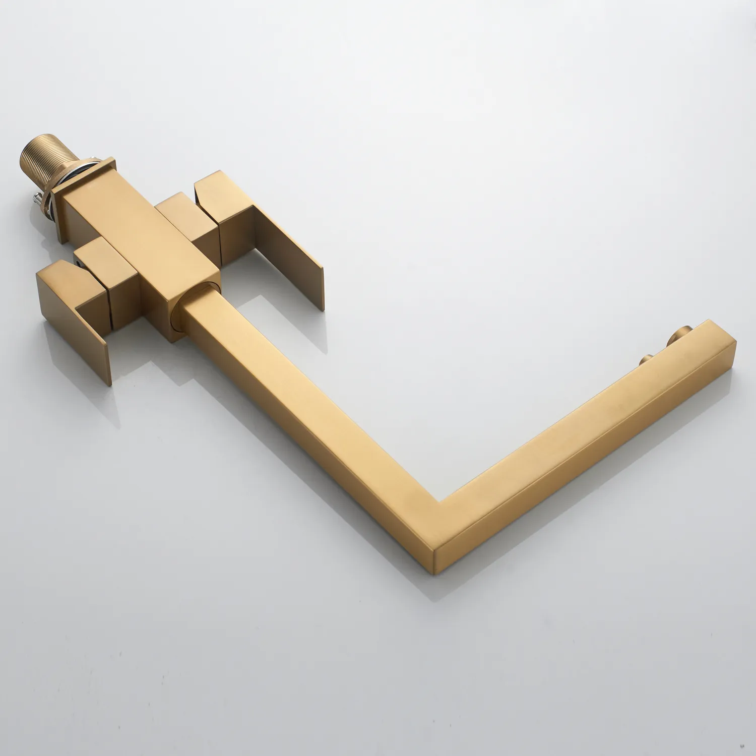 Смеситель для кухни с подключением фильтра Shevanik S148G, золотой сатин