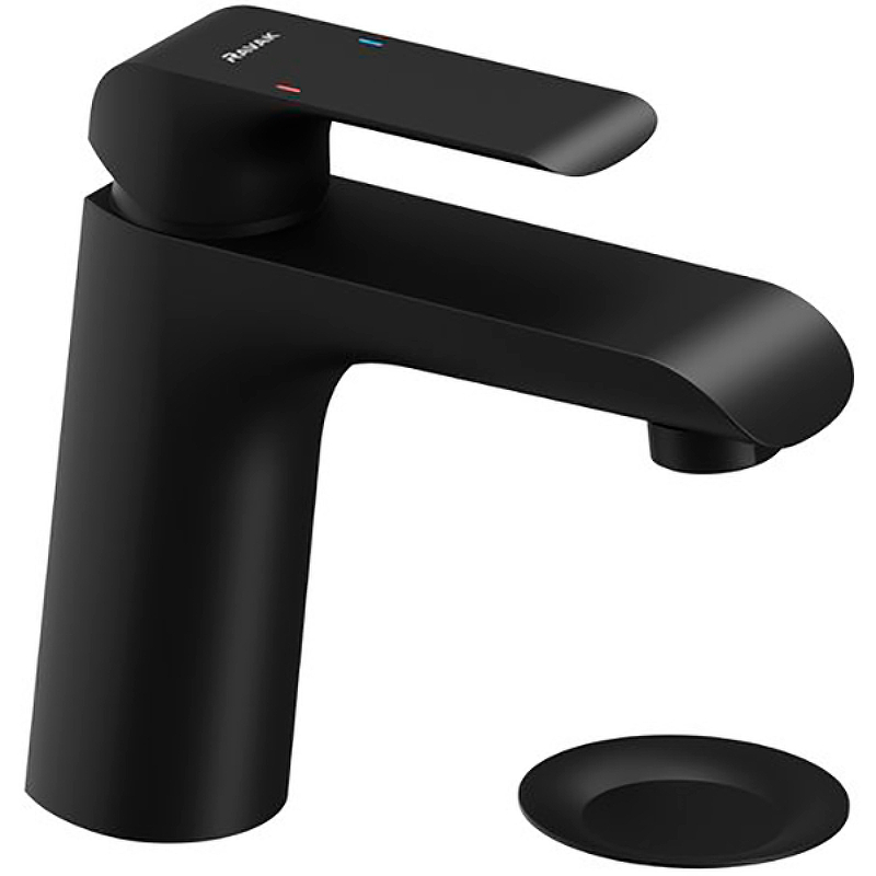 Смеситель для умывальника с донным клапаном Ravak FL 013.20 черный