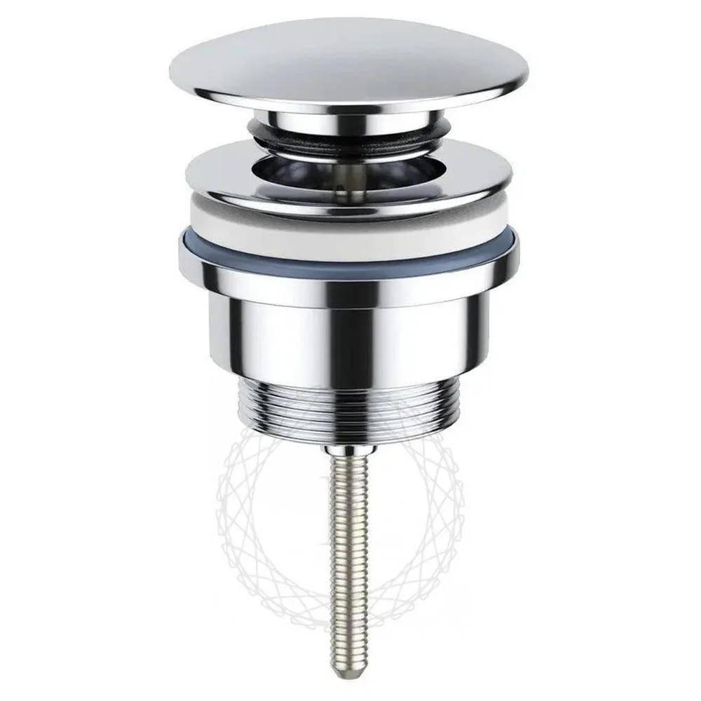 Донный клапан для раковины FILARETE FL75CR, хром