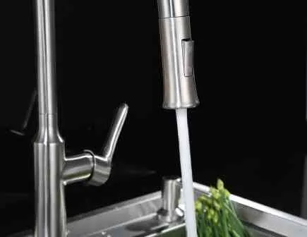 Смеситель для кухни BelBagno Nova, сатин (BB-LAM38-IN)